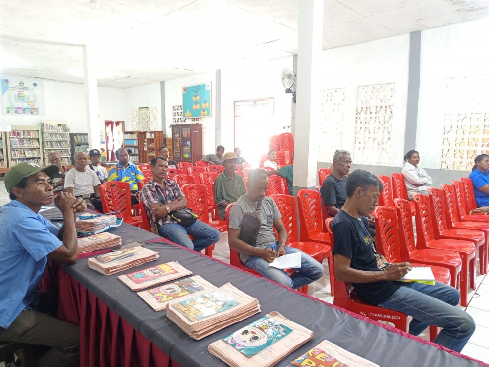 Sesi Diskusi Kepala Desa Bersama Peserta Rapat